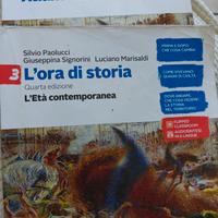 libro  L'ORA DI STORIA 3 con atlante