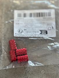 Set 4 tappi per valvole di pneumatici - Universali