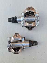 Pedali Shimano pd-m520 spd argento