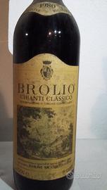 Vino Brolio chianti classico 1980