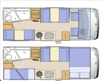 Camper mansardato LAIKA ECOVIP 3L
