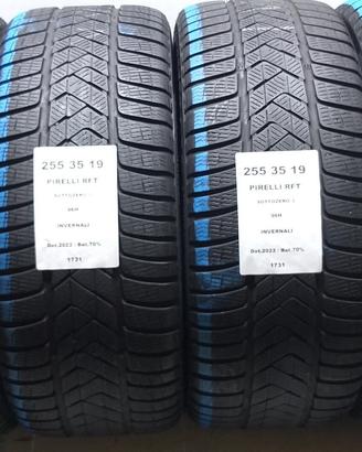 4 GOMME 255 35 19 PIRELLI RFT A1731