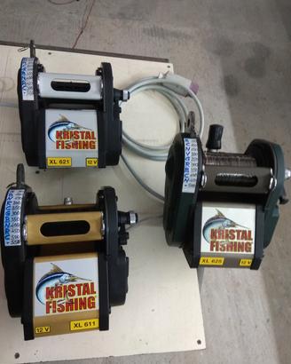 Mulinello elettrico kristal fishing 
