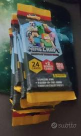 10 Bustine carte collezionabili Minecraft