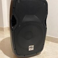 Cassa attiva MP audio rxa12p a batteria