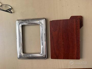 Cornice portafoto in argento 925 Vintage  Punzone