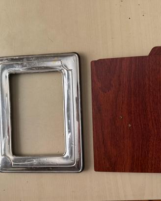 Cornice portafoto in argento 925 Vintage  Punzone