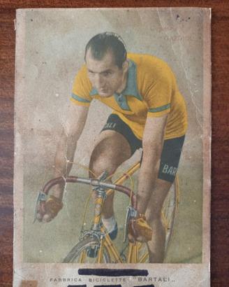 GINO BARTALI ciclista – cartolina anni 50