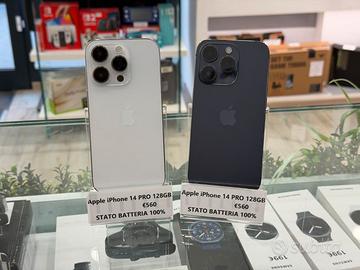 Apple iPhone 14 Pro 128GB - BATTERIA 100%