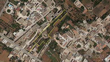 Terreno B3 con villino in contrada Ranna