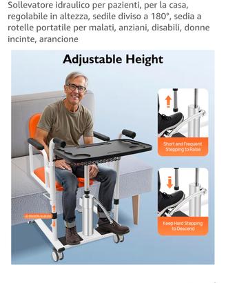 sedia a rotelle per disabili