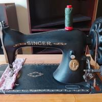 MACCHINA DA CUCIRE SINGER D'EPOCA FUNZIONANTE
