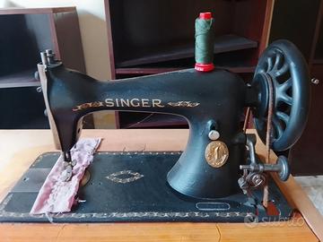 MACCHINA DA CUCIRE SINGER D'EPOCA FUNZIONANTE