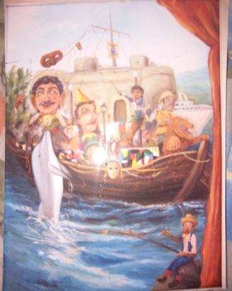 Quadro "Carnevale a Manfredonia"
