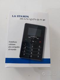 Miniphone V1 La Stampa Cellulare Vintage ANNO 2000