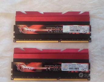 RAM DDR3 G.SKILL 2x8GB 2133Mhz TridentX 16GTX