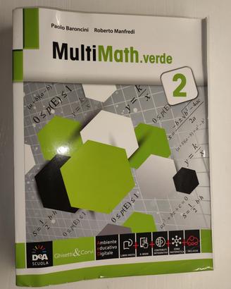 MultiMath.verde 2 (DeA Scuola)