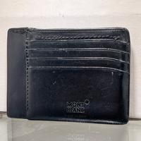 portafoglio Montblanc nero uomo portacarte slim