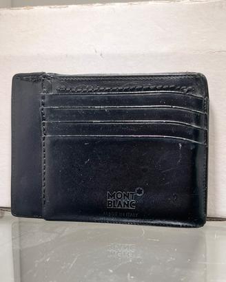 portafoglio Montblanc nero uomo portacarte slim