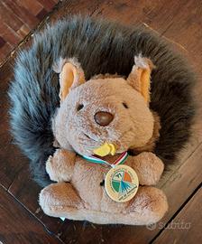 Peluche mascotte dei Campionati sci nordico  1991