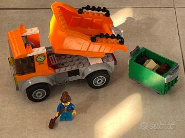 Lego City Camion della spazzatura