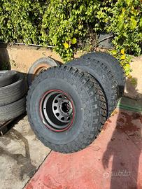 Cerchi e gomme 35 fuoristrada