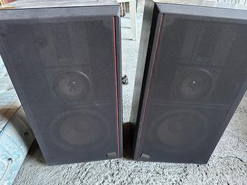 Coppia Casse Vintage Sansui Hi-Fi 3 Vie