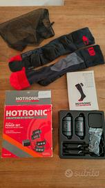 Calzini riscaldati con batteria