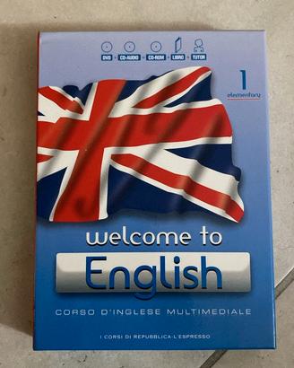 primo volume di "Welcome to English
