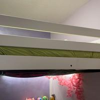 Letto a soppalco IKEA STORA + materasso