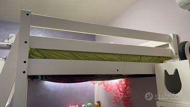 Letto a soppalco IKEA STORA + materasso