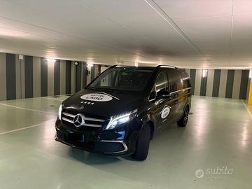 V 250D MERCEDES - VAN trasporto persone AVANTGARD