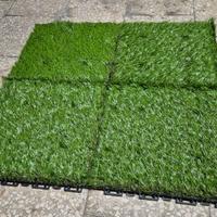 Mattonelle di prato sintetico 