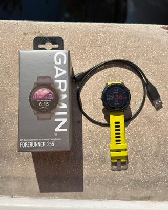 Garmin forerunner 255 + accessori