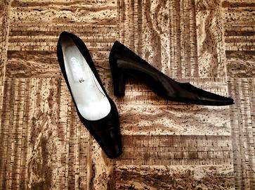 Scarpe décolleté pelle nera