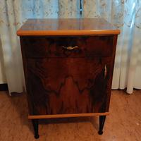 Comodino legno vintage