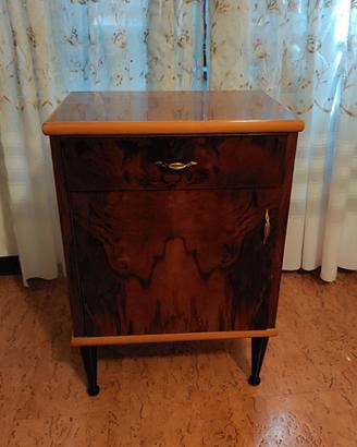 Comodino legno vintage