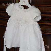 Abito Bimba Battesimo Carlo Pignatelli 6M + scarpe