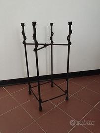 base per tavolino ferro battuto
