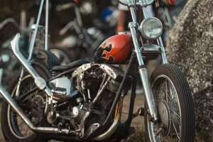 Harley-Davidson chopper Shovelhead 1340 anno 1981