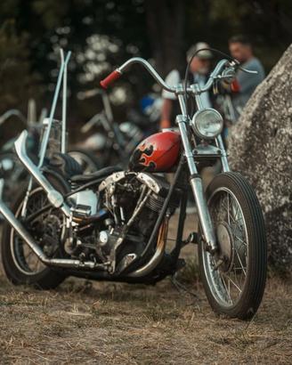 Harley-Davidson chopper Shovelhead 1340 anno 1981