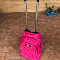 Zaino scuola con rotelle