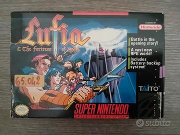 Lufia & the fortress of doom snes super nint