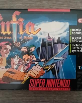Lufia & the fortress of doom snes super nint