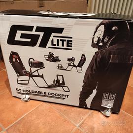 Postazione pieghevole per simulatori di guida