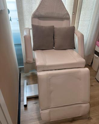 Poltrona professionale estetica reclinabile