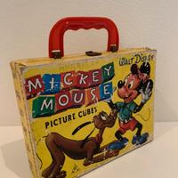 Gioco cubi Walt Disney vintage