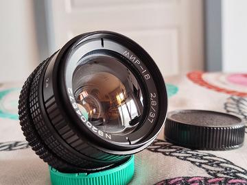 Zenit MIR 37-1B, Obiettivo M42 USSR DIAFR CONTINUI