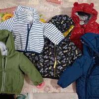 Giubbottini neonato 3-6 mesi 