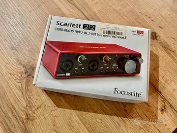 Focusrite Scarlett 2i2 3rd gen